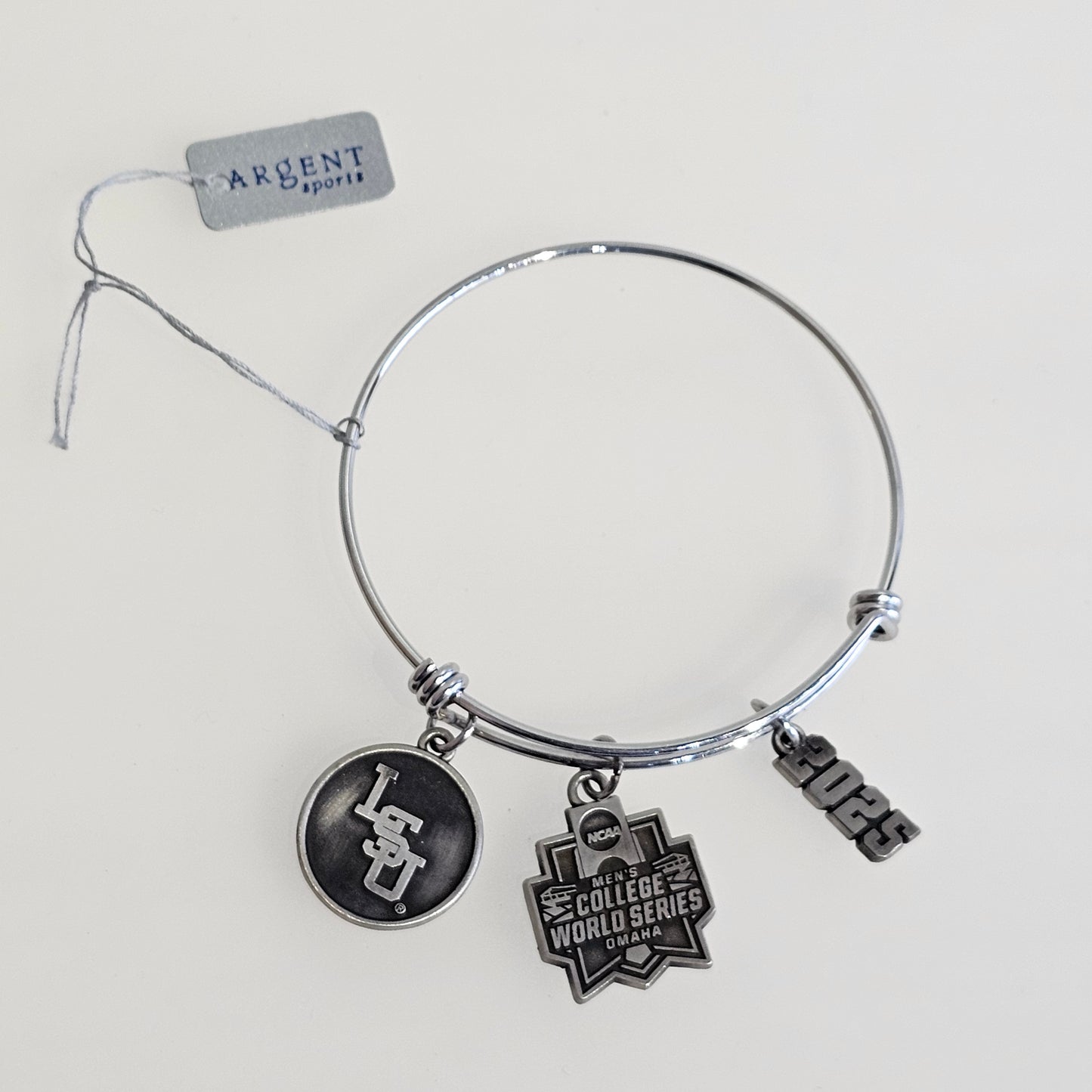 LSU Expandable Charm Bracelet MCWS 2025