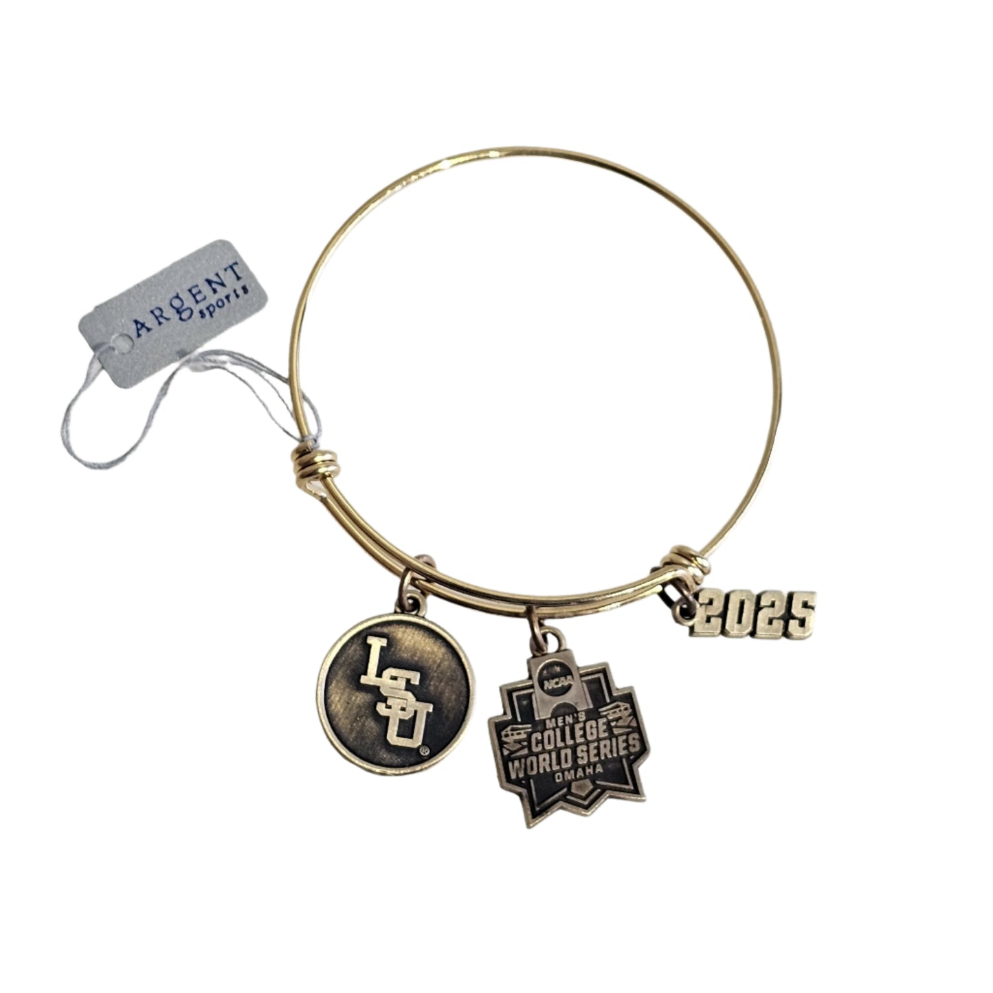 LSU Expandable Charm Bracelet MCWS 2025