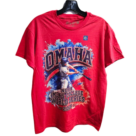 MCWS - Omaha Baseball Player T-Shirt