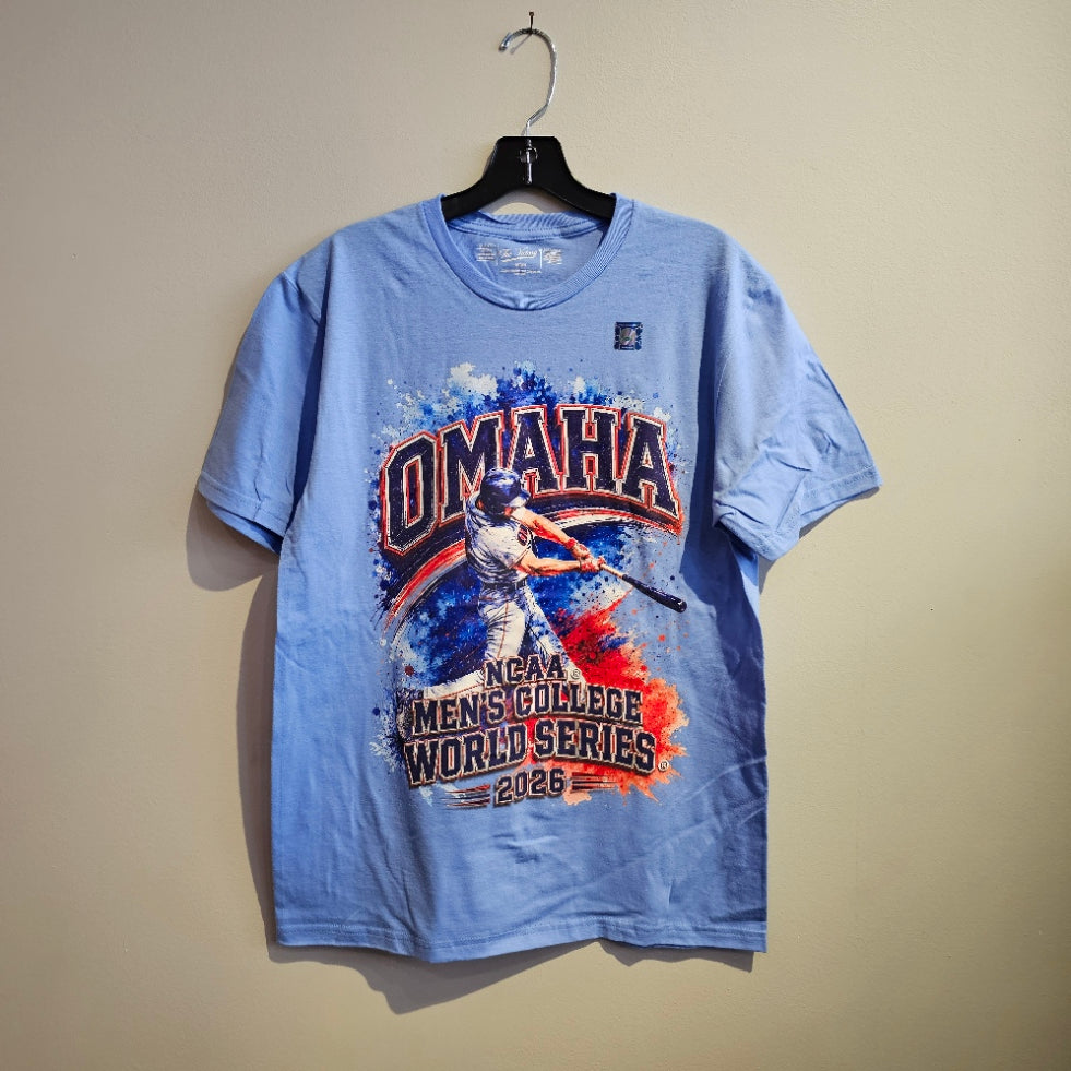 MCWS - Omaha Baseball Player T-Shirt