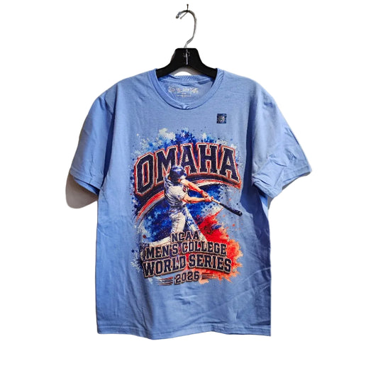 MCWS - Omaha Baseball Player T-Shirt
