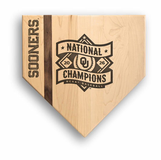 OU - Baseball BBQ Cutting Boards