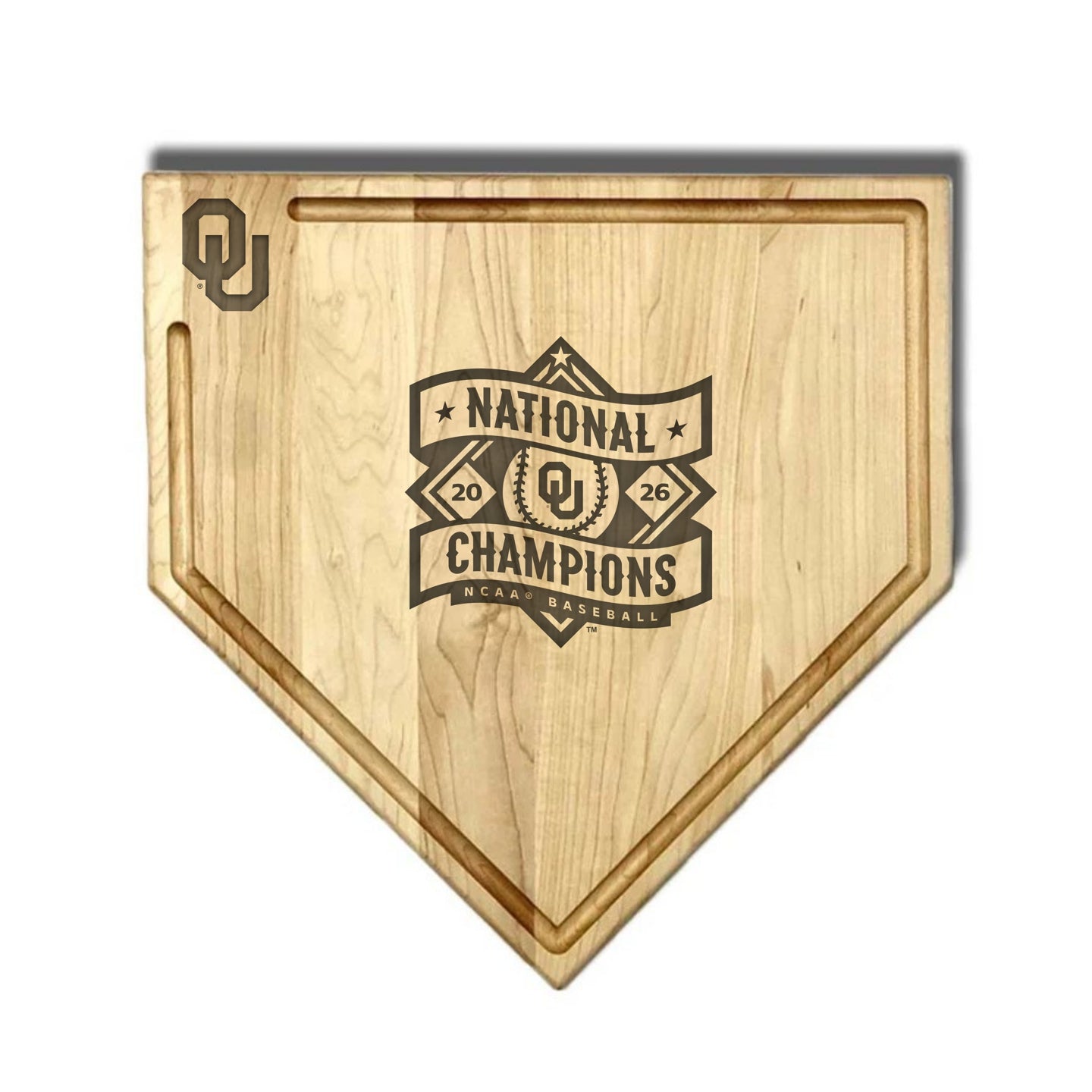 OU - Baseball BBQ Cutting Boards