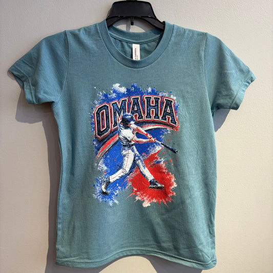 Omaha Kids Baseball T-shirt