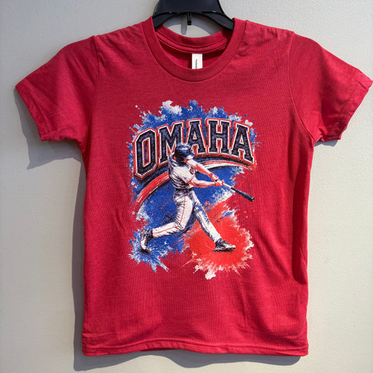 Omaha Kids Baseball T-shirt