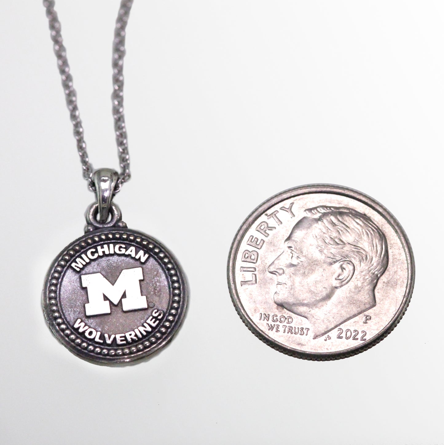 Michigan Wolverines National Championship Coin Pendant