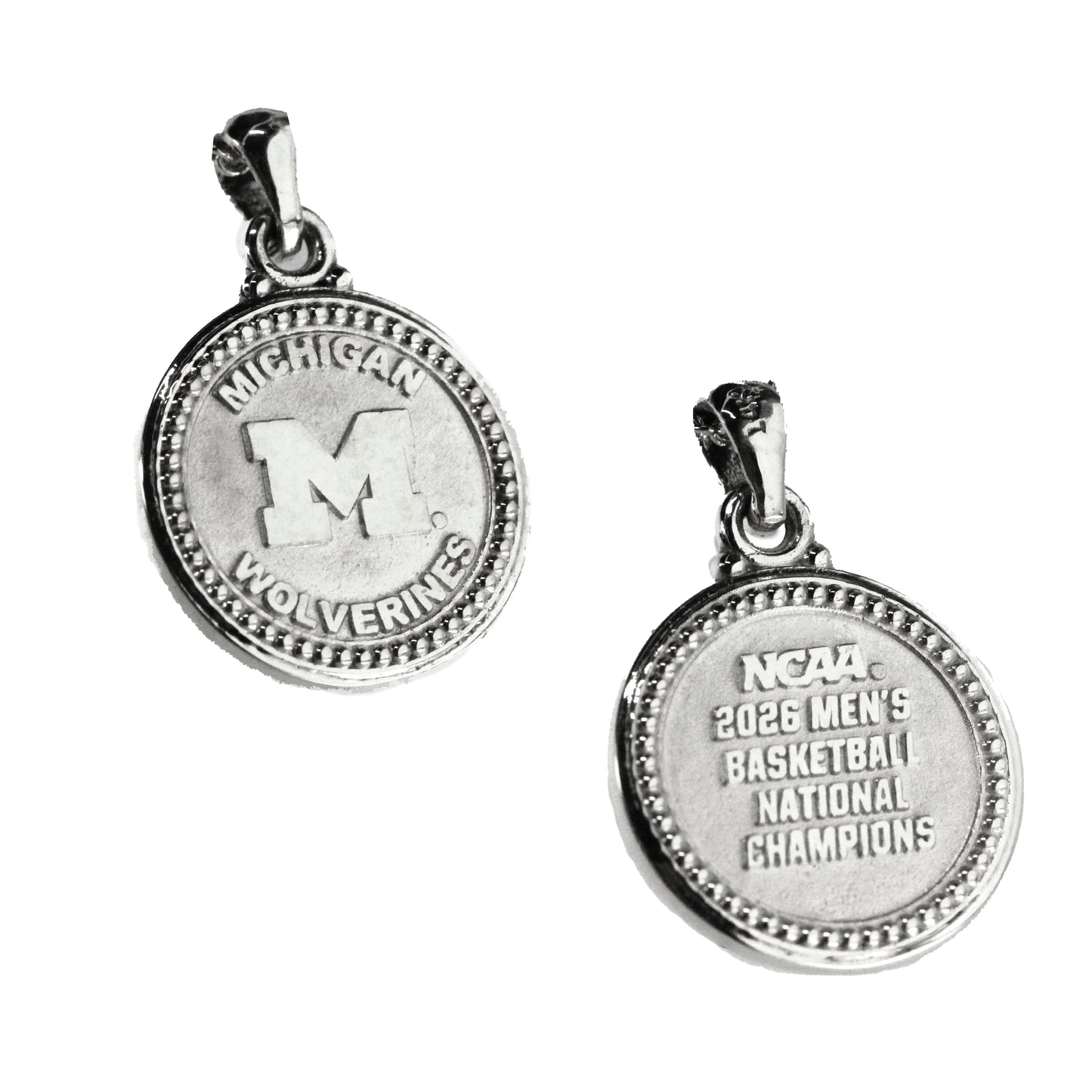 Michigan Wolverines National Championship Coin Pendant