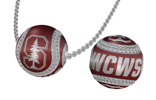 Stanford - WCWS softball pendant/Charm