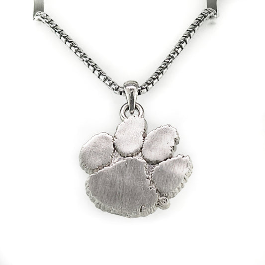 Clemson Silver Paw Large