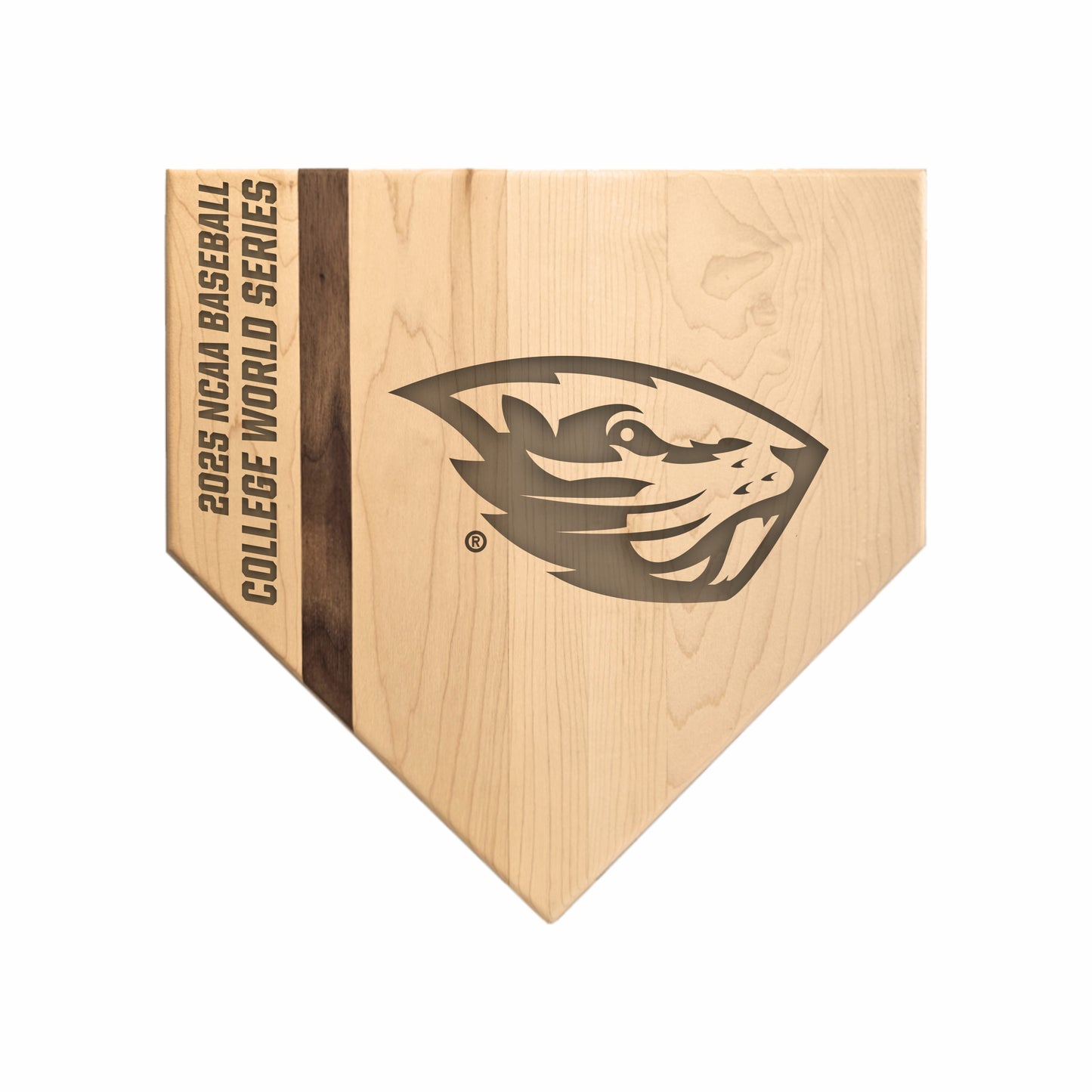 Oregon State - Home Plate Cutting Board