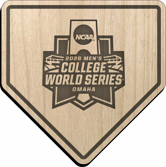 MCWS 2026 Home Plate Coaster