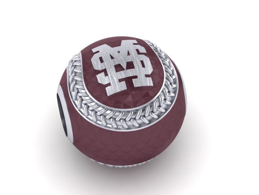 Mississippi State Baseball Charm