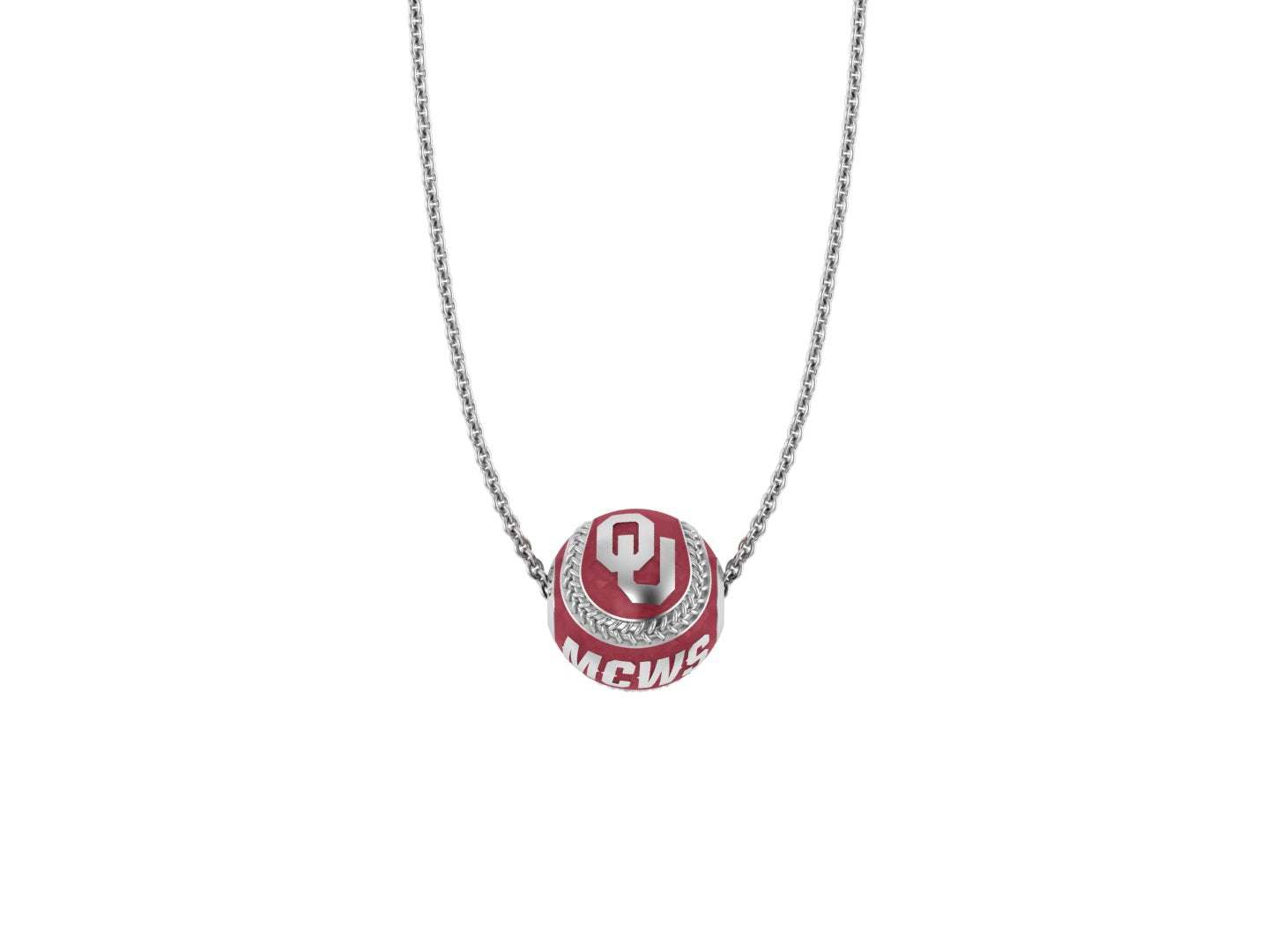 Oklahoma MCWS Baseball pendant