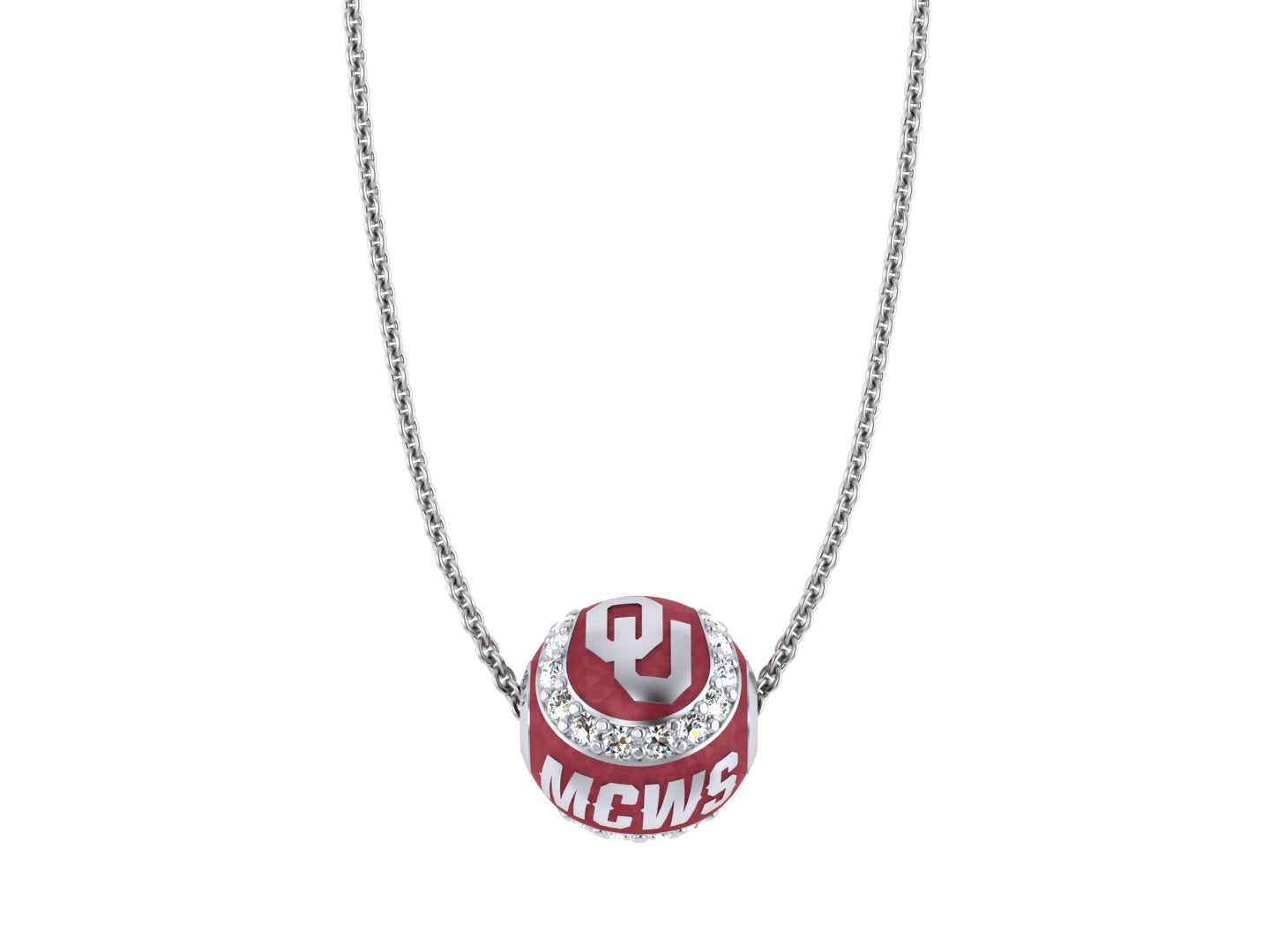 Oklahoma MCWS Baseball pendant