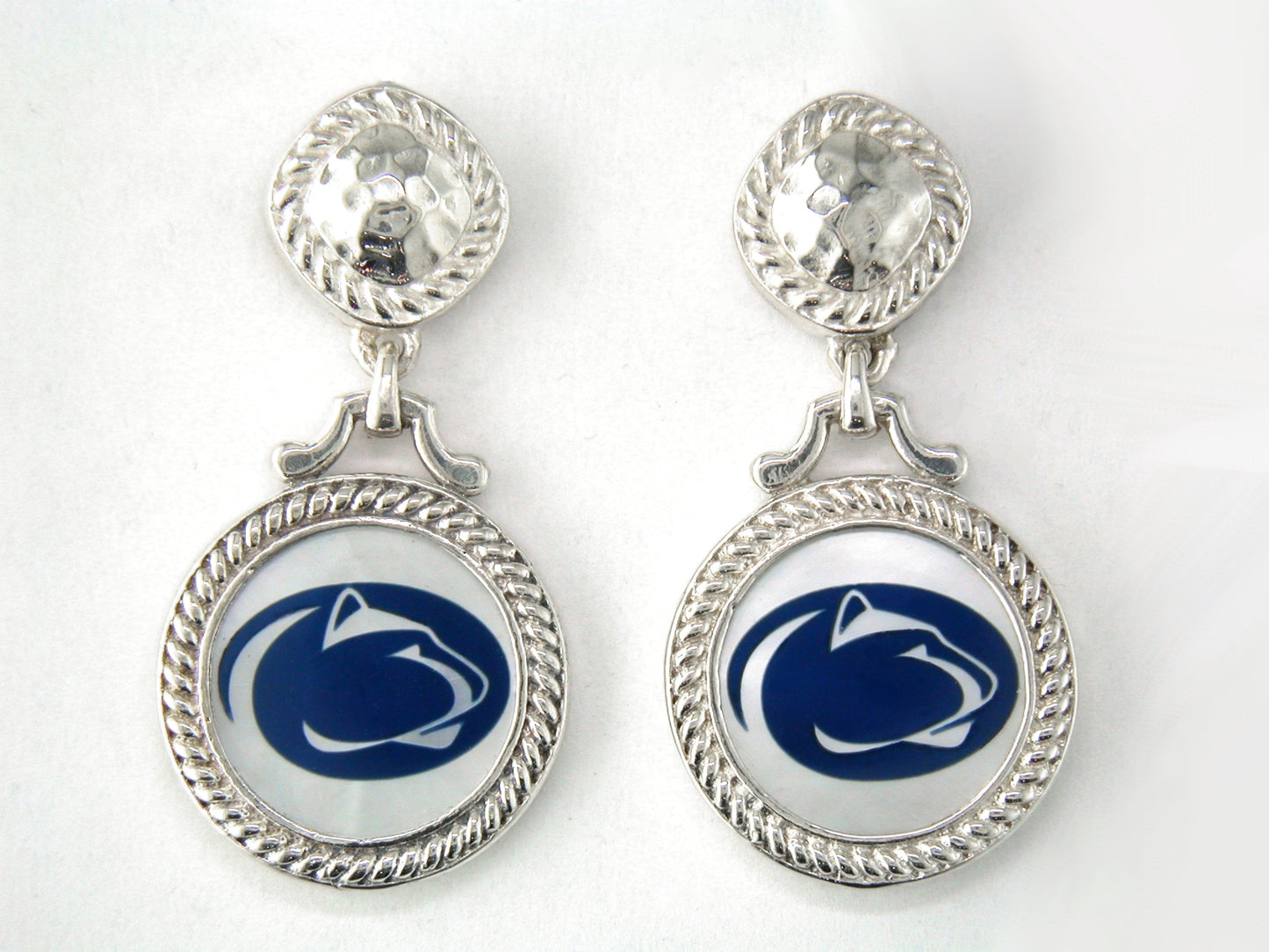 Penn State Mother of Pearl Earrings