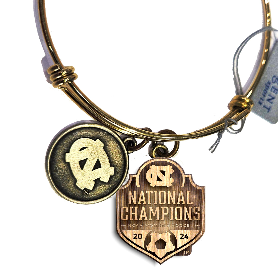 North Carolina Soccer - '24 National Champs Charm Bracelet