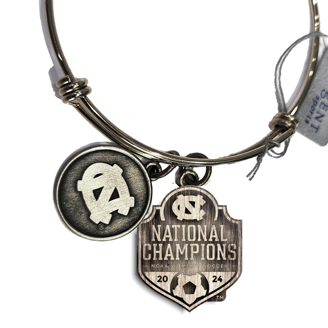 North Carolina Soccer - '24 National Champs Charm Bracelet