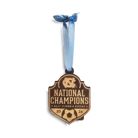 North Carolina Soccer - Christmas Ornament