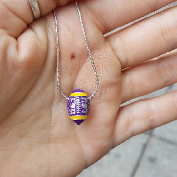 Louisiana State University, LSU Football Necklace