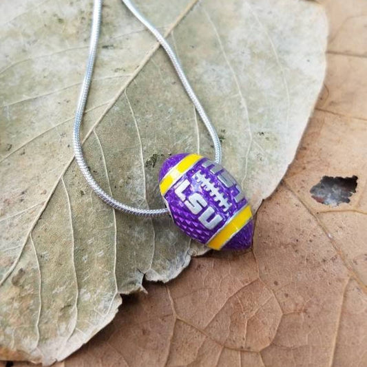 Louisiana State University, LSU Football Necklace