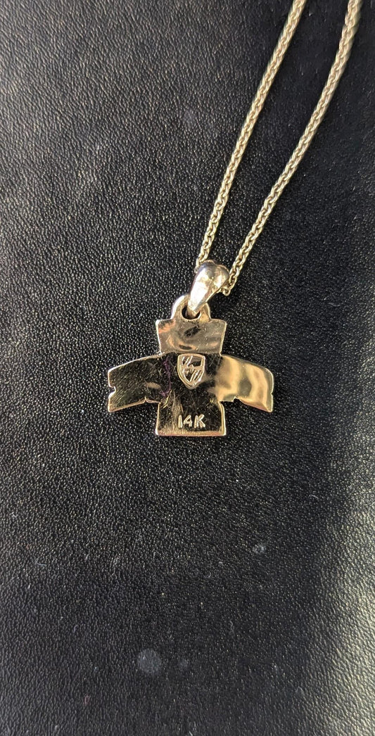 Iowa State University 14k Yellow Gold Necklace