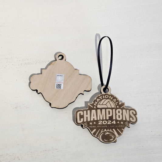 Penn State 2024 Women's Volleyball National Championship ornament