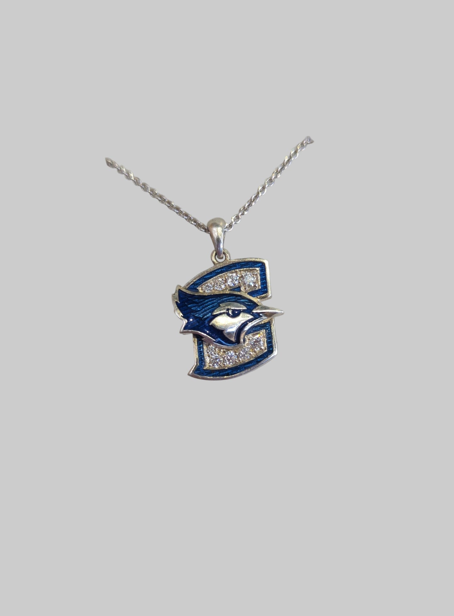 Creighton Diamond Pendant - Full Logo