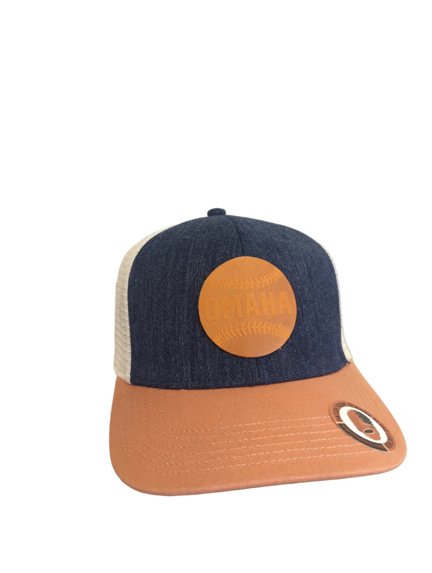 Omaha Baseball Patch Trucker Hat