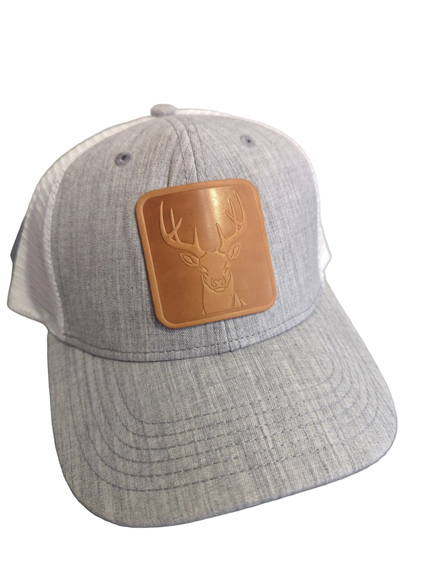 Deer Leather Patch Hat