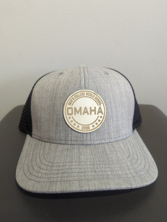 MCWS Men's Hat - Round Baseball leather patch