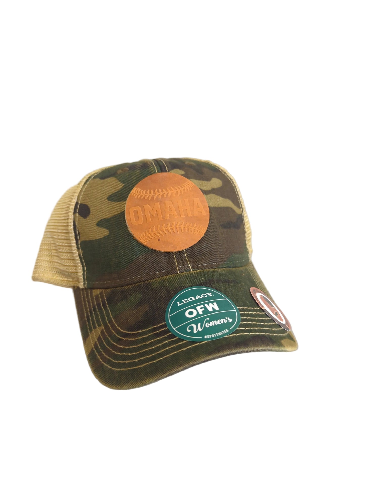 Omaha Baseball Patch Trucker Hat