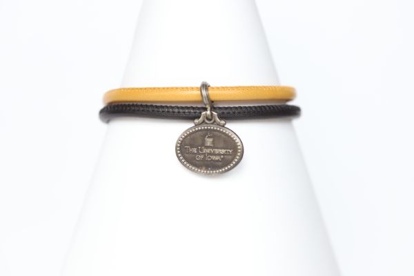 Iowa Double Wrap Coin Bracelet