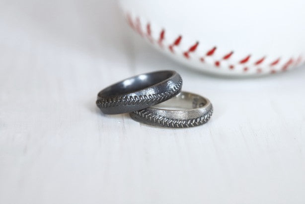 Baseball Stitch Ring 5mm