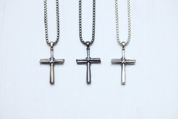 Baseball Bat Cross Pendant Necklace With Number and 20 Chain Stainless  Steel - Etsy