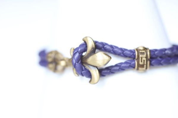 Jewelry, Lsu Louisiana State University Charm Bracelet New