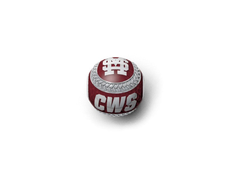 Mississippi State CWS Baseball Pendant/Charm