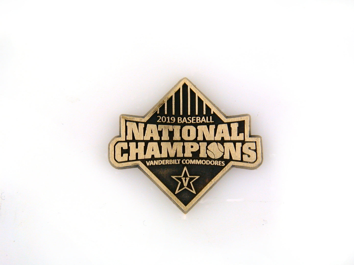 Vanderbilt National Champions Hat/Lapel pin